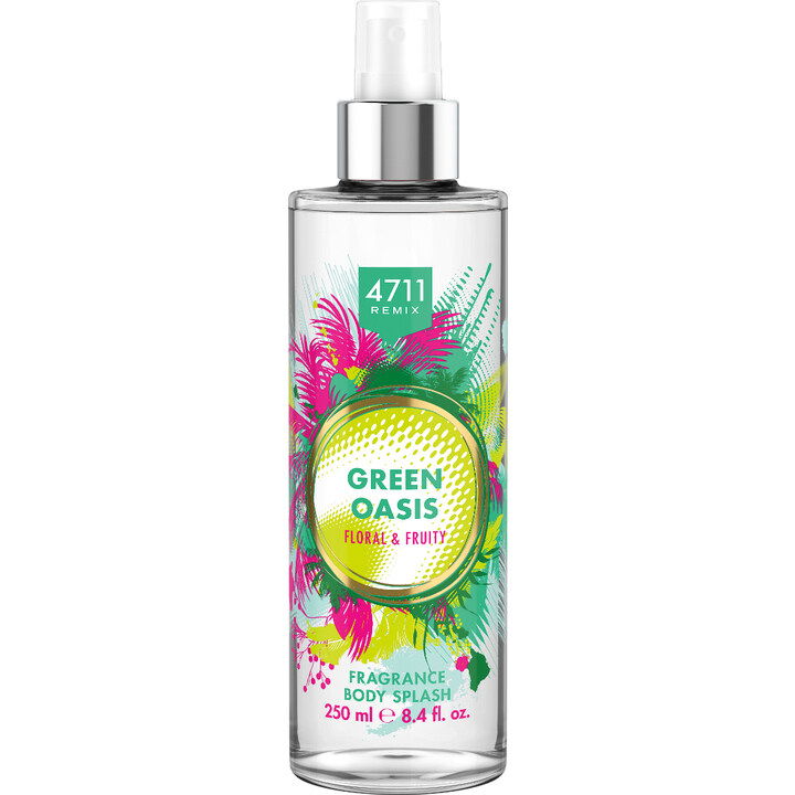 Remix Green Oasis (Body Splash) by 4711 perfume bottle