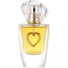 Today Tomorrow Always Heart by Avon perfume bottle