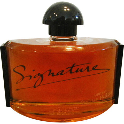 Signature by William Hallden perfume bottle