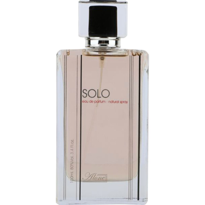Solo by Alone perfume bottle