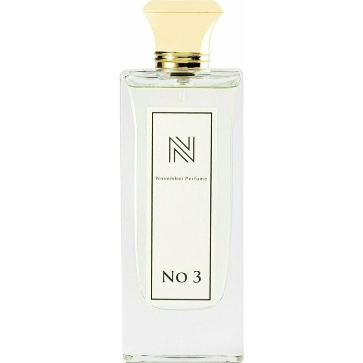 No 3 by November Perfume perfume bottle