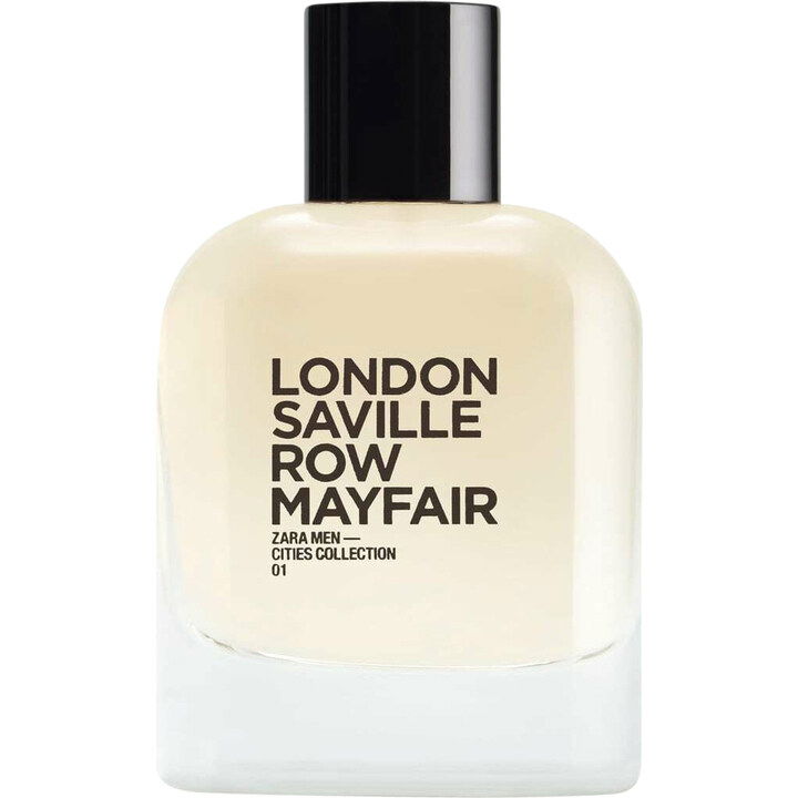 Zara Men — Cities Collection: 01 London Saville Row Mayfair by Zara perfume bottle