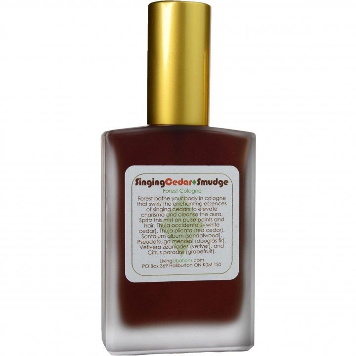 Singing Cedar Smudge by Living Libations perfume bottle