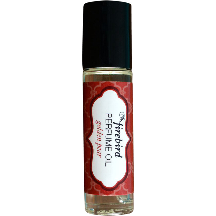 Golden Pear by Firebird perfume bottle