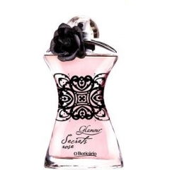 Glamour Secrets Rose by O Boticário perfume bottle