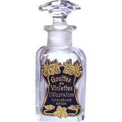 Gouttes de Violettes / Dew of Violets by F. Wolff & Sohn perfume bottle