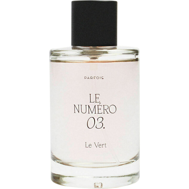 Collection Les Numéros - Le Numéro 03. Le Vert by Parfois perfume bottle