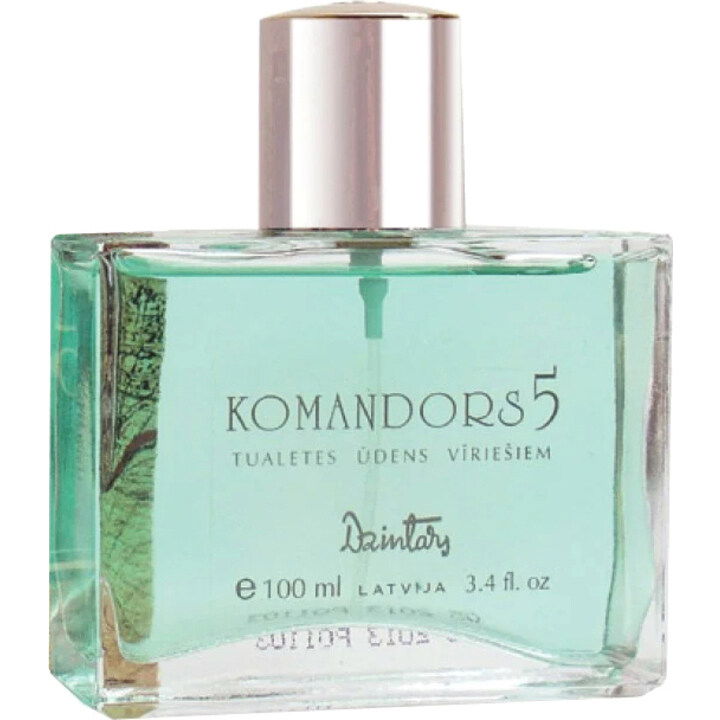 Komandors 5 by Dzintars perfume bottle