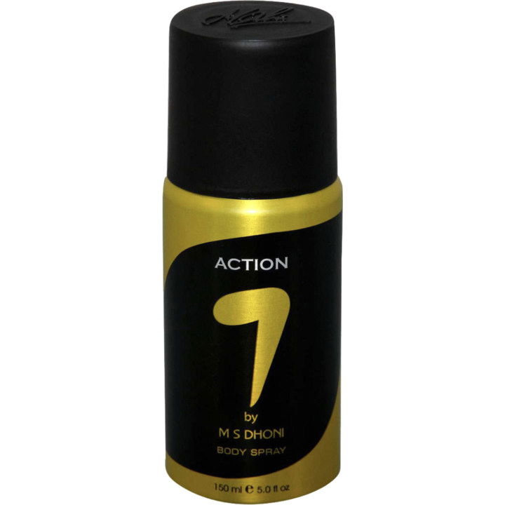Action by 7 by MS Dhoni perfume bottle