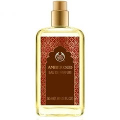 Amber Oud by The Body Shop perfume bottle