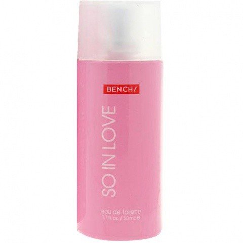 So in Love EDT by Bench/ perfume bottle