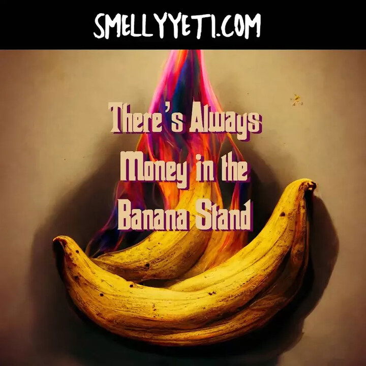 There's Always Money in the Banana Stand by Smelly Yeti perfume bottle