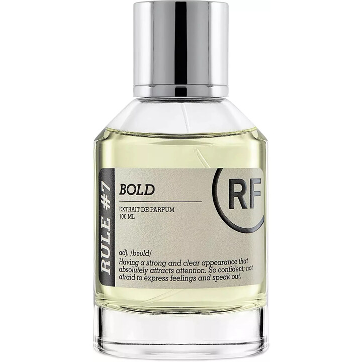 Rule #7 Bold by Rule Fragrances perfume bottle