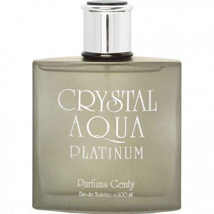 Crystal Aqua Platinum by Parfums Genty perfume bottle