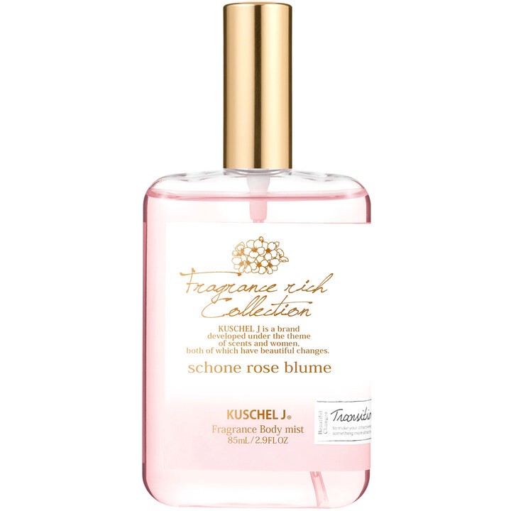 Schone Rose Blume (Body Mist) / シューネ ロザブルーメ by Kuschel J / クシェルヨット perfume bottle
