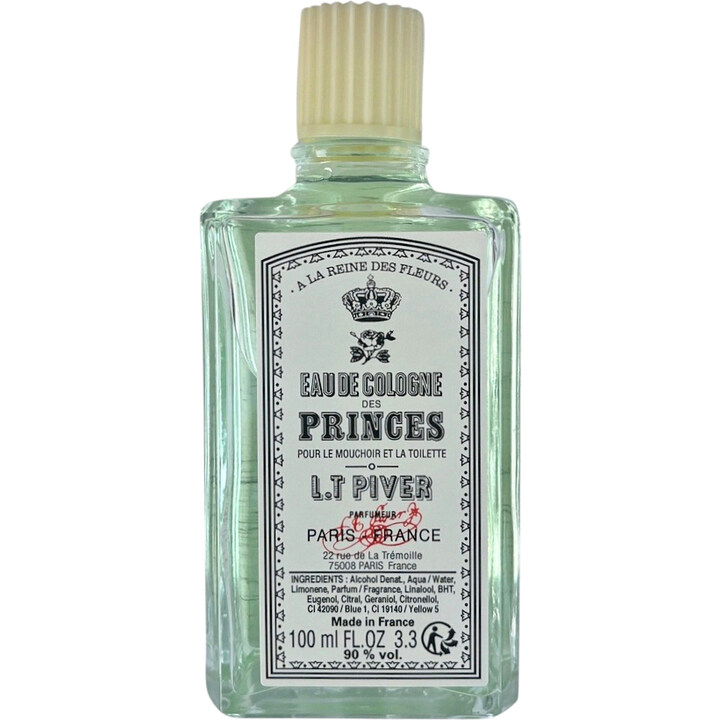 Eau de Cologne des Princes by L.T. Piver perfume bottle