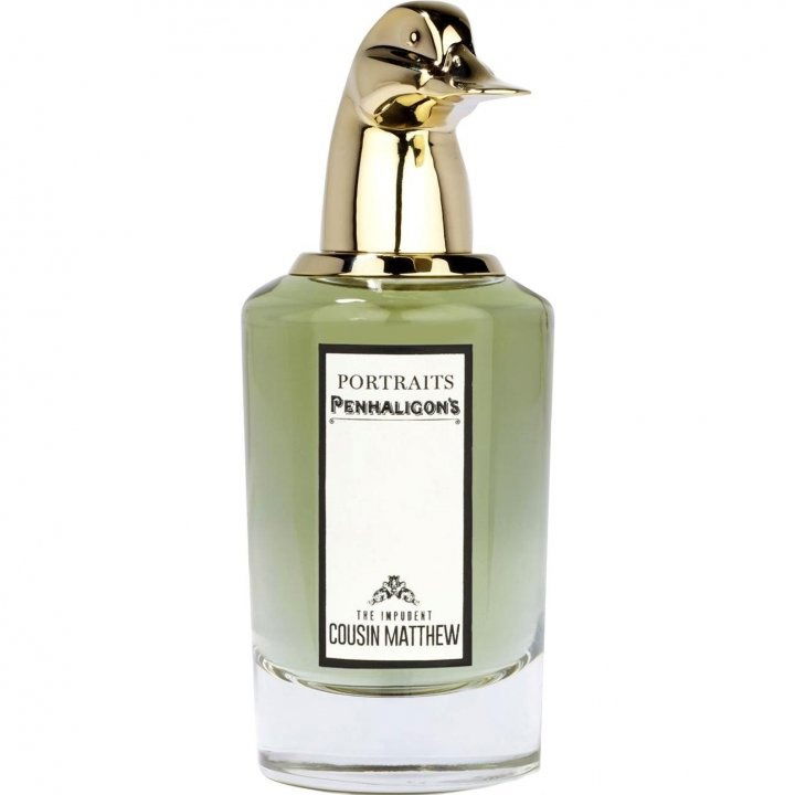 The Impudent Cousin Matthew by Penhaligon's perfume bottle