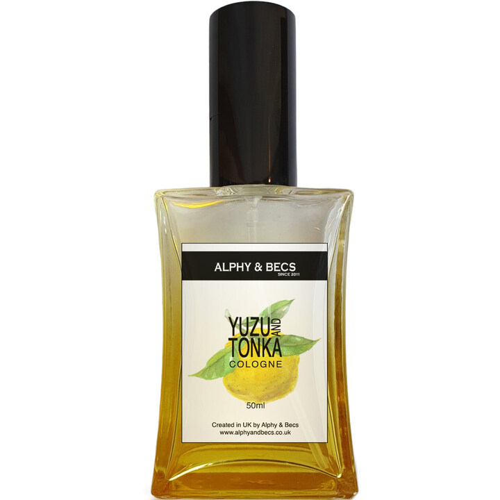 Yuzu and Tonka by Alphy & Becs perfume bottle