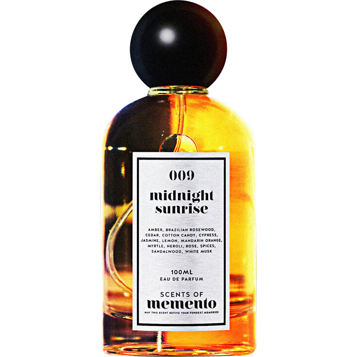 009 Midnight Sunrise by Scents of Memento perfume bottle