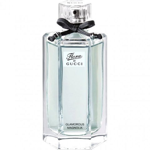 Flora by Gucci Glamorous Magnolia by Gucci perfume bottle