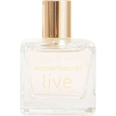 Live by women'secret perfume bottle