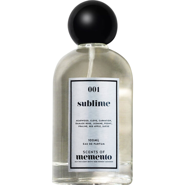 001 Sublime by Scents of Memento perfume bottle