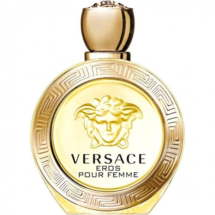 Eros pour Femme EDT by Versace perfume bottle