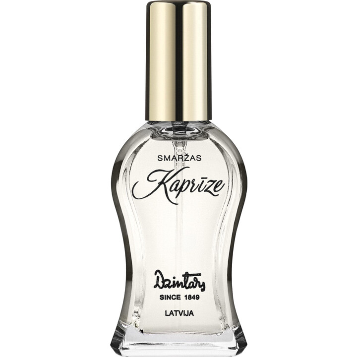 Kaprīze by Dzintars perfume bottle