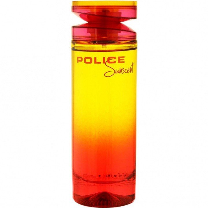 Sunscent by Police perfume bottle