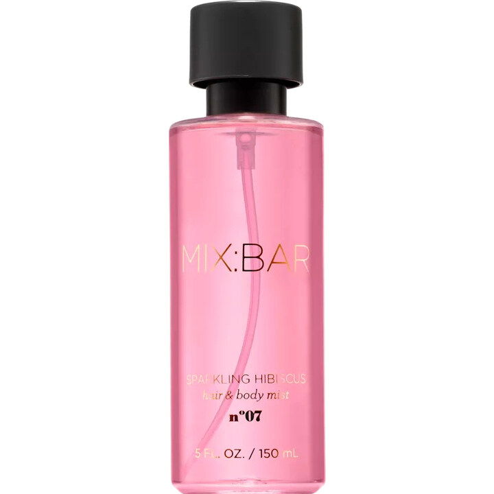 Nº07 Sparkling Hibiscus (Hair & Body Mist) by Mix:Bar perfume bottle