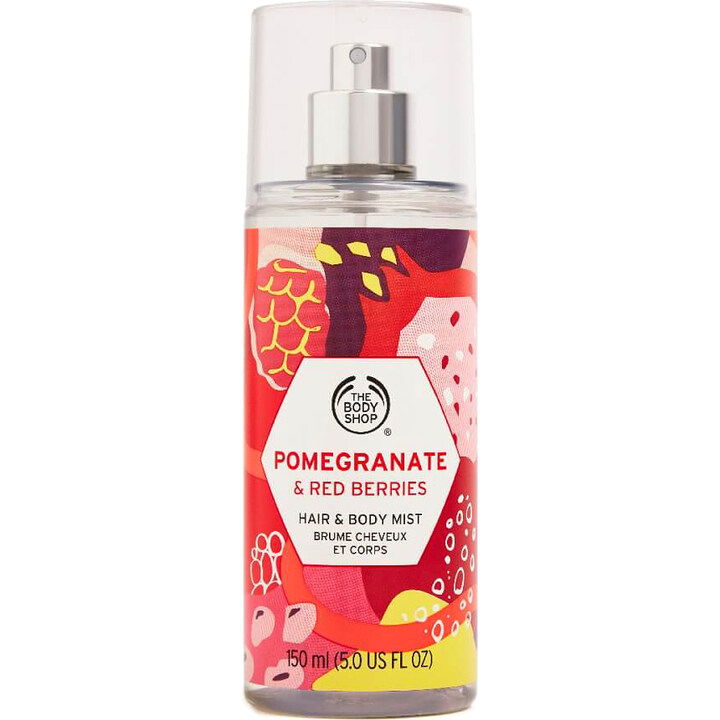 Pomegranate & Red Berries by The Body Shop perfume bottle