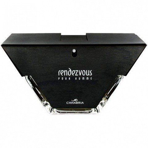 Rendezvous pour Homme by Chhabria / Fund Grube perfume bottle