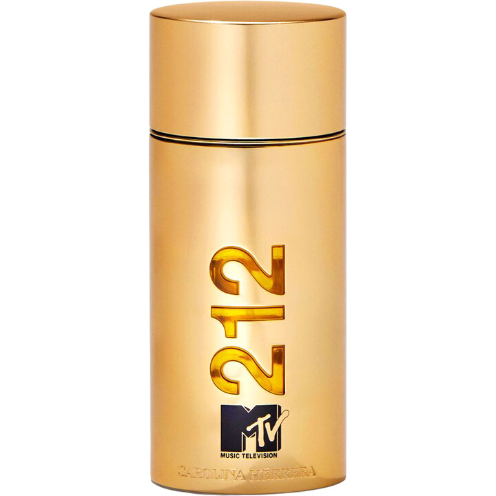 212 Men x MTV by Carolina Herrera perfume bottle