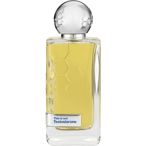 This is not Testosterone by Hormone perfume bottle