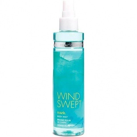 Windswept by mark. perfume bottle