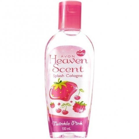 Heaven Scent - Twinkle Pink by Avon perfume bottle