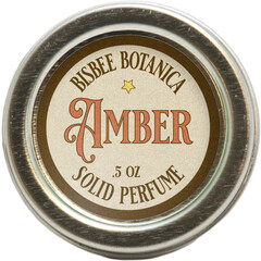 Amber by Bisbee Botanica perfume bottle
