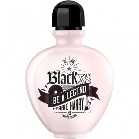 Black XS - Be a Legend: Debbie Harry by Paco Rabanne perfume bottle