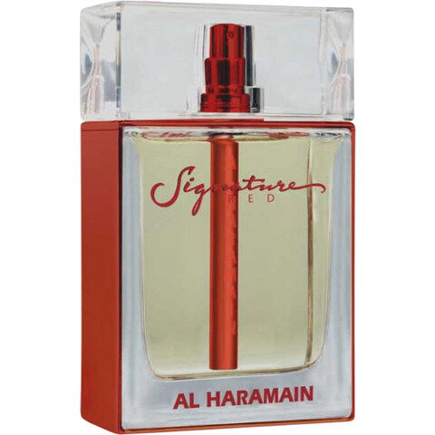 Signature Red by Al Haramain / الحرمين perfume bottle