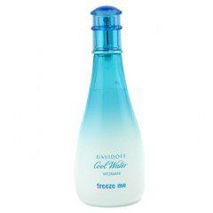 Cool Water Woman Freeze Me by Davidoff perfume bottle