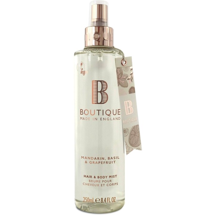 Mandarin, Basil & Grapefruit by Boutique perfume bottle