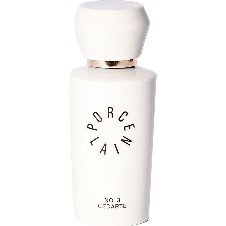 No. 3 Cedarté by Porcelain perfume bottle