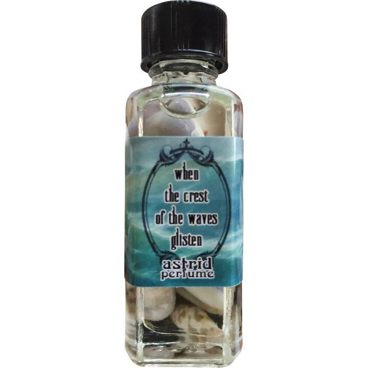 When the Crest of the Waves Glisten by Astrid Perfume / Blooddrop perfume bottle