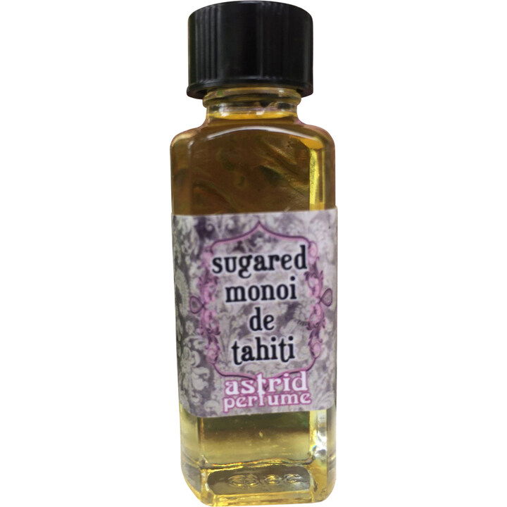 Sugared Monoi de Tahiti by Astrid Perfume / Blooddrop perfume bottle