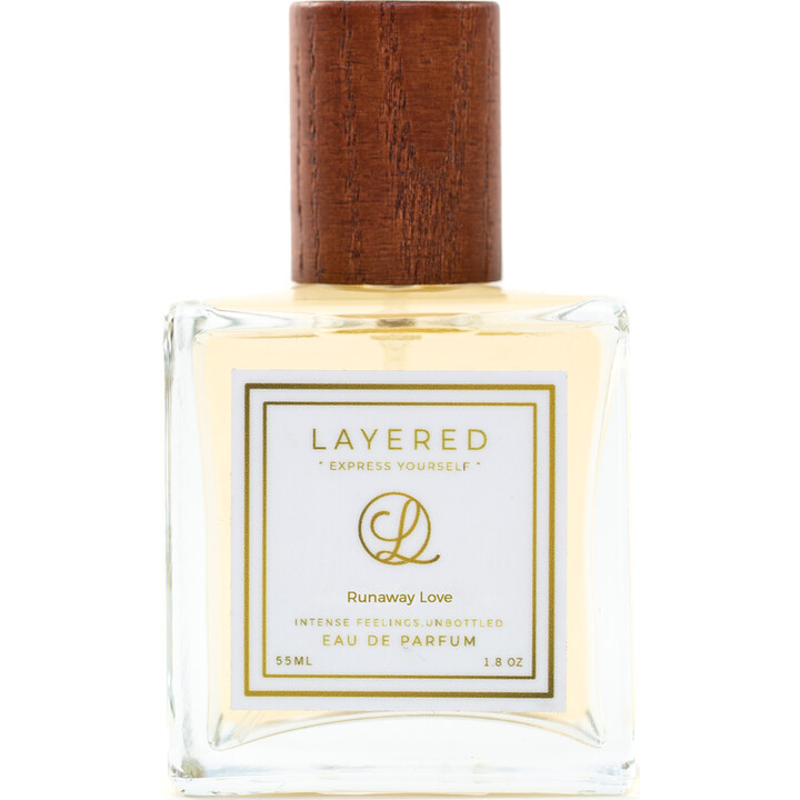 Runaway Love by Layered perfume bottle