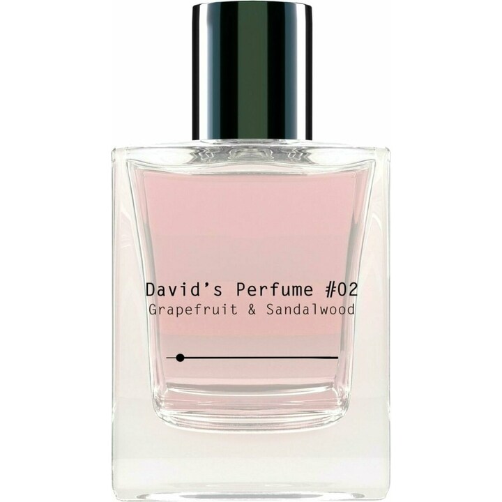 David's Perfume #02 - Grapefruit & Sandalwood by David Dobrik perfume bottle