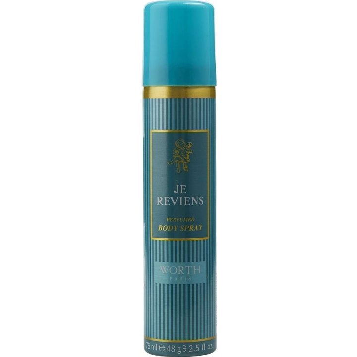 Je Reviens (Body Spray) by Worth perfume bottle