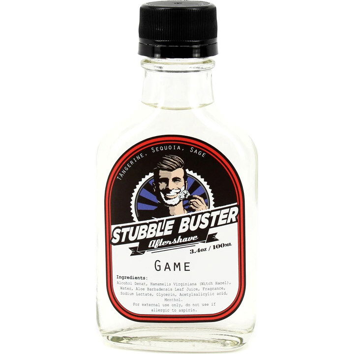 Game by Stubble Buster perfume bottle