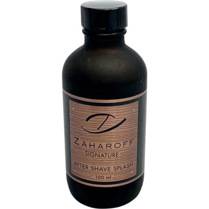 Signature (After Shave Splash) by Zaharoff perfume bottle