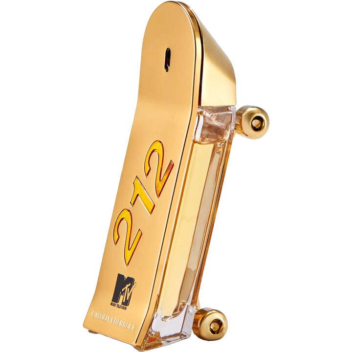 212 Men Heroes x MTV by Carolina Herrera perfume bottle